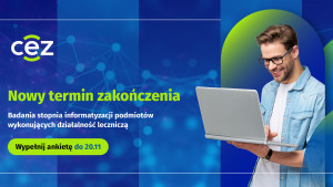 Wydłużenie terminu VIII edycji Badania stopnia informatyzacji podmiotów wykonujących działalność leczniczą