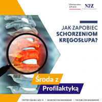 Schorzenia kręgosłupa - Środa z Profilaktyką