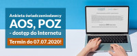 Wydłużenie terminu wypełnienia ankiet dot. jakości i prędkości internetu w POZ-ach i AOS-ach