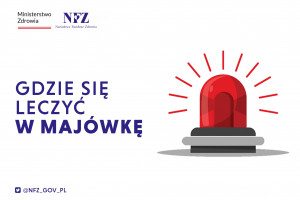 NFZ przypomina gdzie się leczyć w majówkę