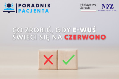 Co zrobić, gdy eWUŚ świeci się na czerwono?